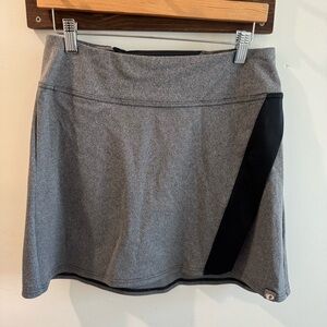 NWT Pearl Izumi Women's Select Escape Cycling Skirt in Phantom Heather Large